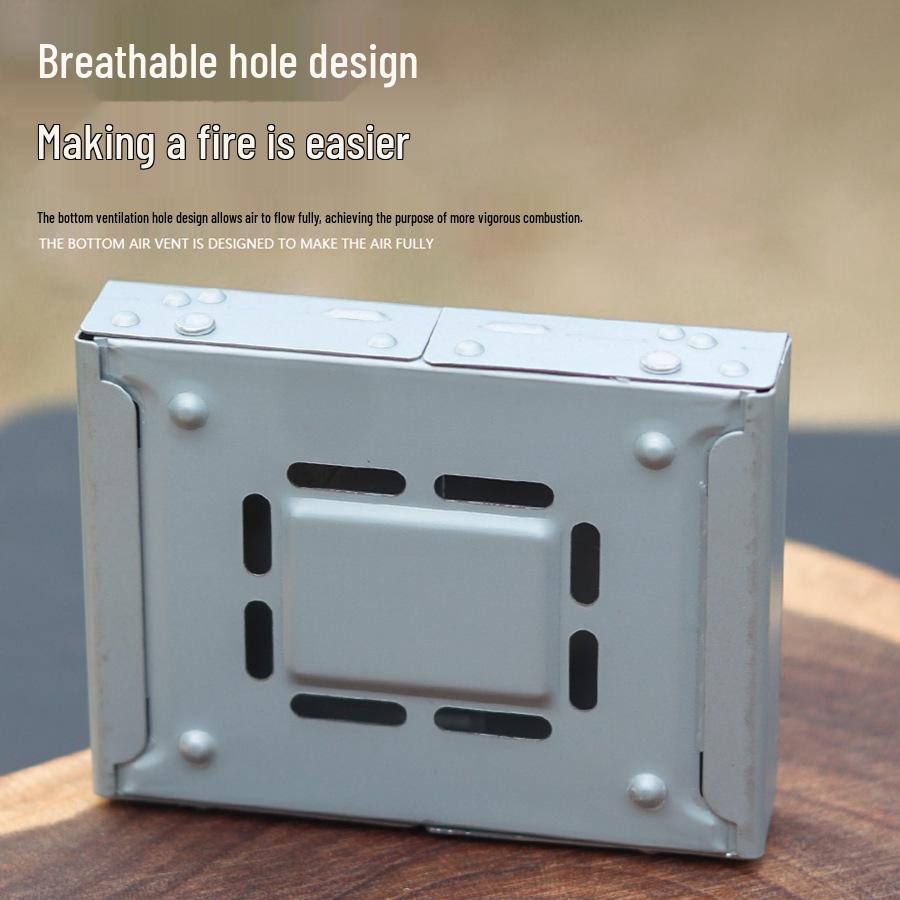 Складная немецкая походная горелка на твердом спирте