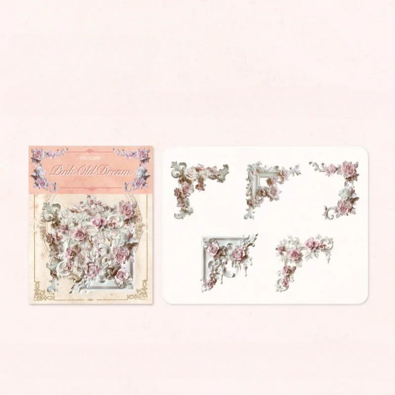 20pcs/lot Memo Pads Material Paper The Classical Years Junk Journal Scrapbooking Cards Retro Background Decoration Paper