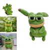 Soft Plush Frog Stuffed Animal Pepe The Frog Sad Kawaii Room Decor Toys