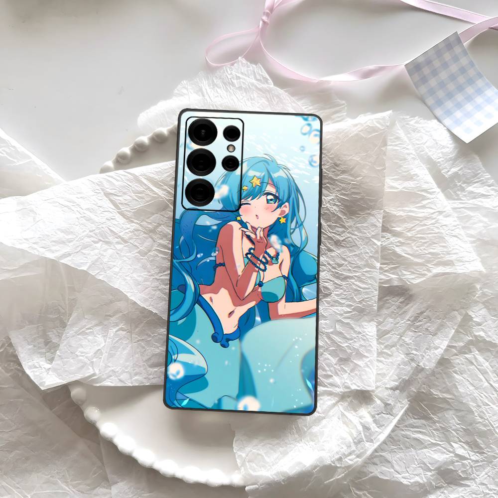 Чехол для телефона M-Mermaid Melody Pichi для Samsung S 24 Fe 25 Ultra Plus 20 Lite 21 30 22 23 24 22 Ultra 5G Fundas