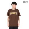 Fanatics MLB Jersey Logo Tee Brown Short Sleeve Shirt