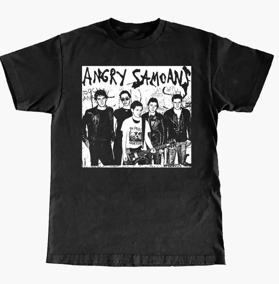 Angry Samoans Band Album Tour Short Sleeve Adult T-Shirt GS211 Unisex T-Shirt