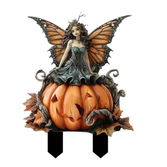 Украшение цветочного горшка в виде феи Акриловая фигурка феи, кашпо, богемный декор цветочного горшка, аксессуары для растений и садовый декор