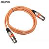 3Pin Mixer Audio Cable XLR AUX Shielded Anti-interference 100/180cm XLR Male to Female Microphone AUX Cord