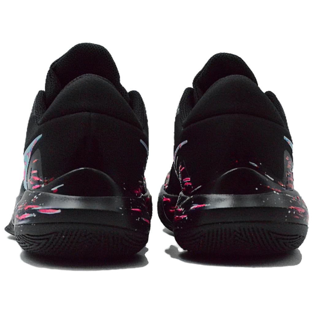 Nike Precision 6 Black Flare Light Cushioning Low top Basketball Shoes Men's Black IO7605-040(Team942-)