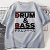 Смешная футболка Drum and Bass для мужчин Любители рома и задниц Шутки Футболка Y2k С коротким рукавом С круглым вырезом Летние футболки Мужская одежда