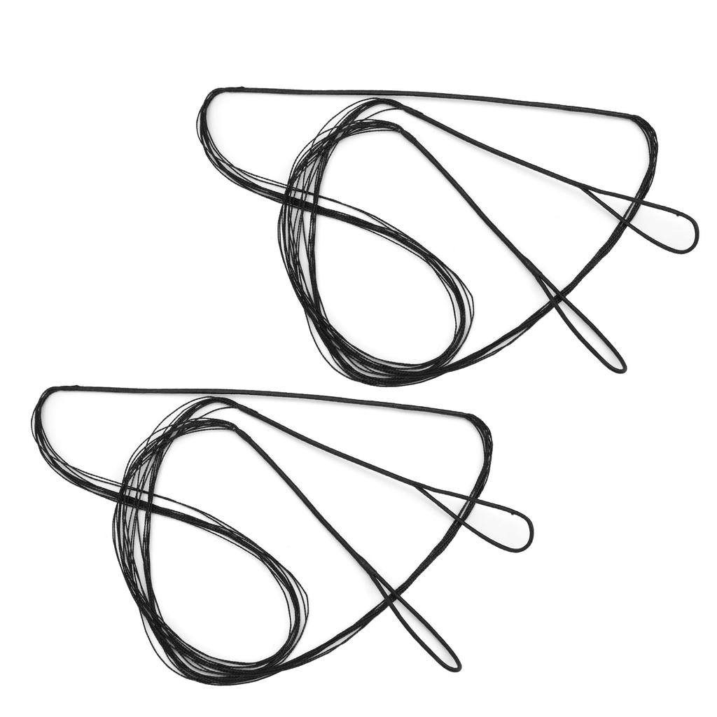 12 Strands Traditional Recurve Bow String Polyester Replace Bowstring Archery Accessory