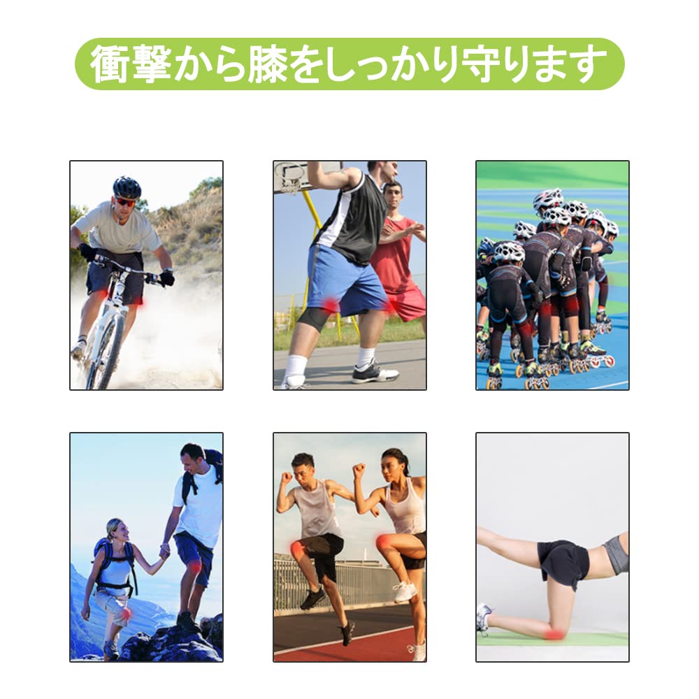 DFsucces Дышащий наколенник для легкой поддержки колена Унисекс Набор для обоих коленей Накладки, Работа, Ношение, Регулируемый,