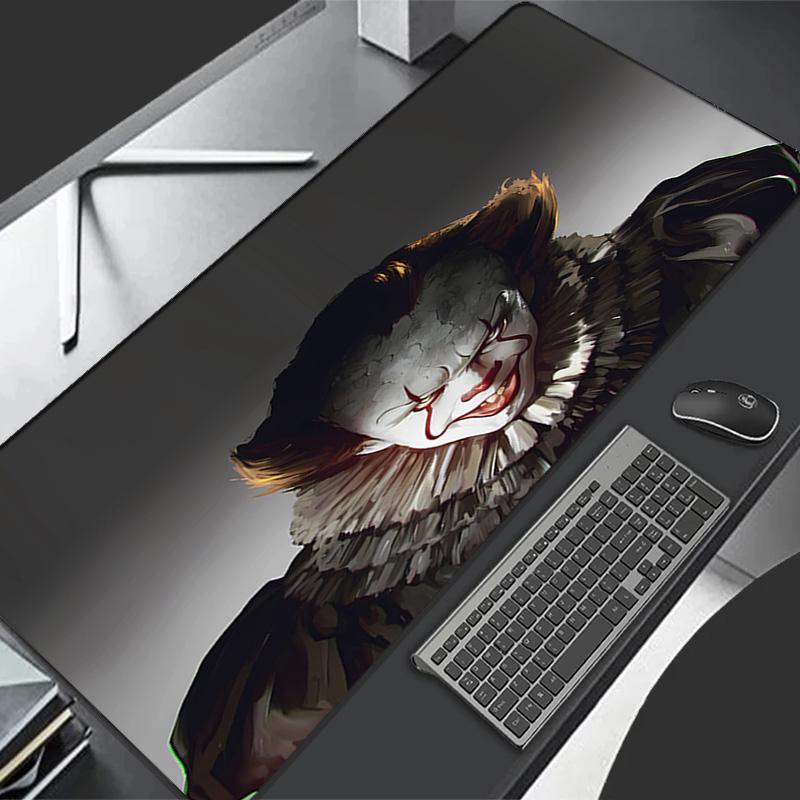 Pennywise the Dancing Clown Theme Premium Non-slip Mouse Pad with Stitched Edges,Durable Rubber Material,for Desktop & Gaming Great Gifts