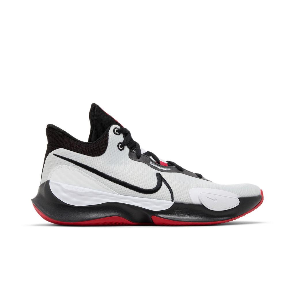 Nike Renew Elevate 3 'Pure Platinum Black Red' (Unisex) White / Pure Platinum / Black Basketball Shoes DD9304 100