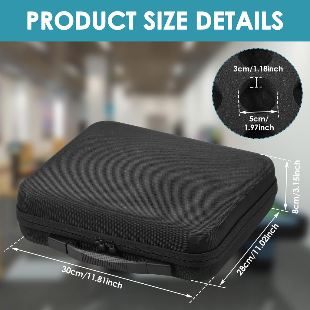 16/32 Grids Billiard Balls Bag Travel Pool Ball Storage Case Sponge Padded Portable SnookerBilliard Organizer Accessories