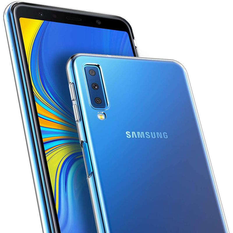 Ультратонкий прозрачный силиконовый чехол для телефона Samsung Galaxy A7 2018 A9 A8 A6 Plus 2018 A10 A20 A30 S A40 A50 A70 Мягкий чехол