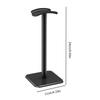 1PC Aluminium Alloy Headphone Stand Holder Space Saving Gaming Headset Stand Rack Desktop Organizer Display Earphone Hanger Bracket