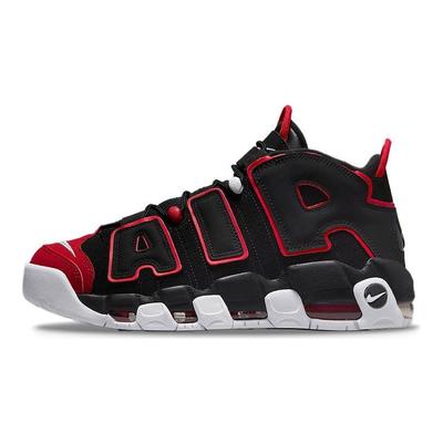 Мужские кроссовки Air More Uptempo 96 Red Toe Black University-Red White FD0274-001