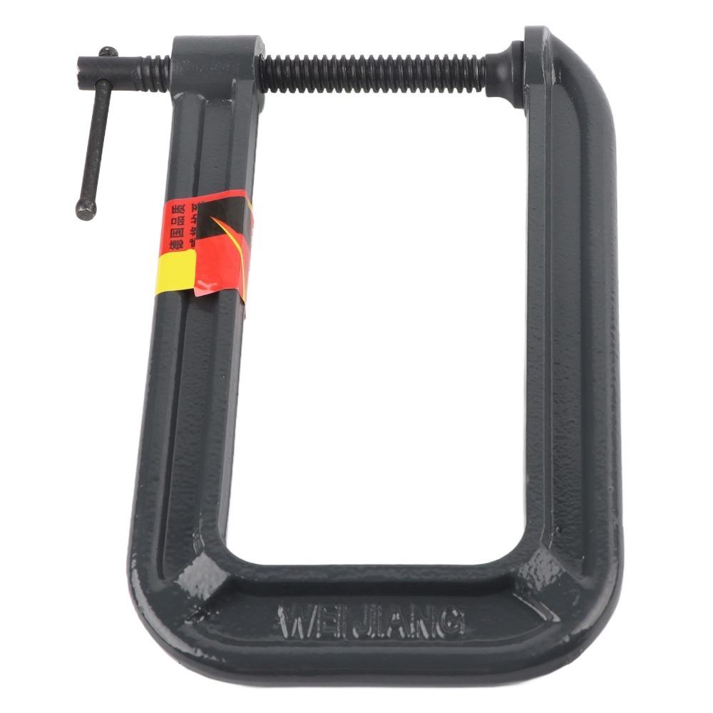 Steel Construction Heavy Duty C Clamp Gray G Type Clamping Device Deep Throat C Clamp Woodworking