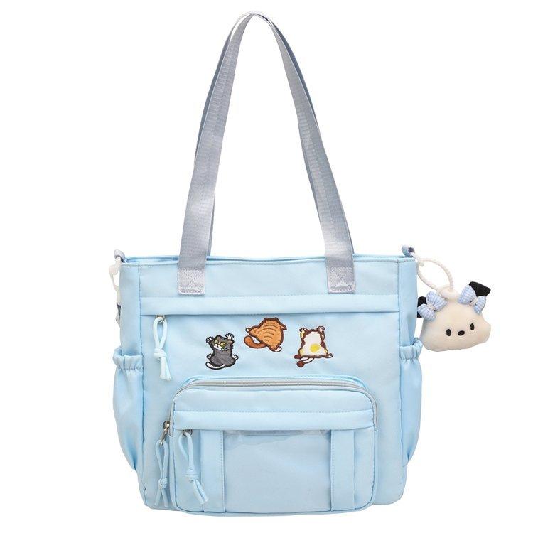 Сумка через плечо Cartoon Commuter женская большая вместительная студенческая сумка-тоут студенческая сумка через плечо