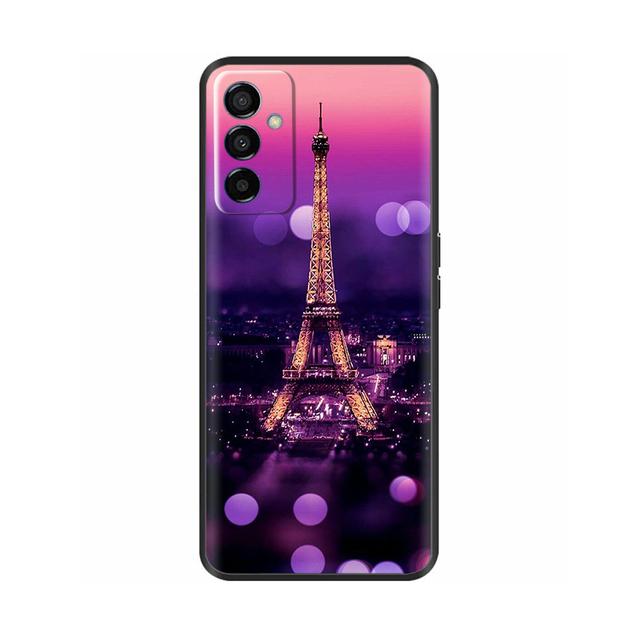 Case For Samsung F13 Case Cute Pattern Black Back Protectived Mobile Phone Cases For Samsung Galaxy F13 Sm -E135f F 13 Bumper