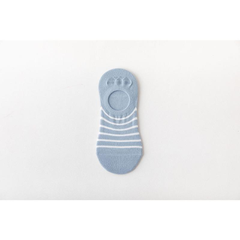 Женские летние тонкие милые туфли с мелким вырезом, не спадающие, с невидимыми носками-следками