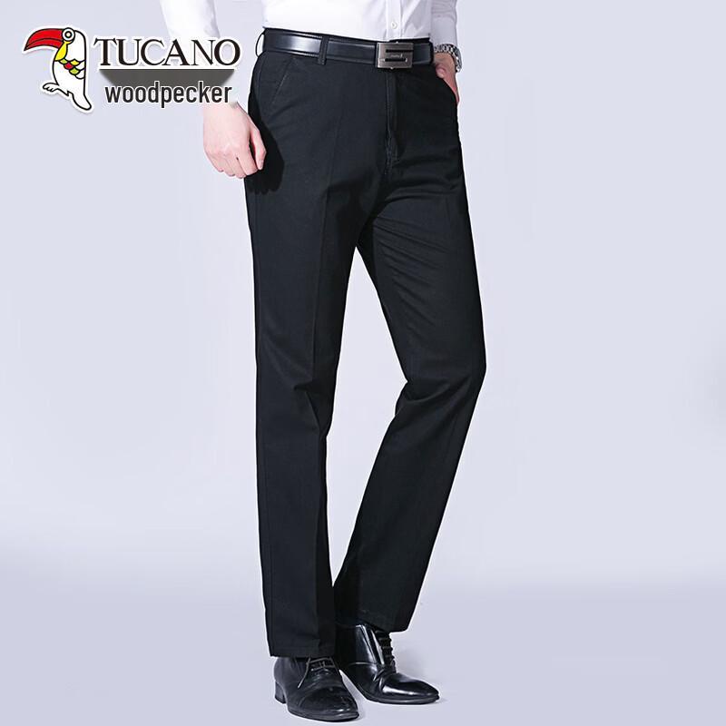 Tucano Мужские брюки в стиле business casual прямого кроя