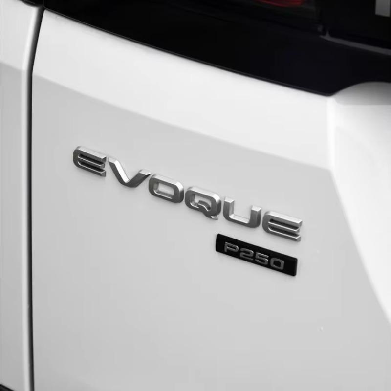 ABS Rear Trunk Emblem Badge Sticker for Land Rover Range Rover Evoque Discovery Defender Freelander Exterior Accessories JW9