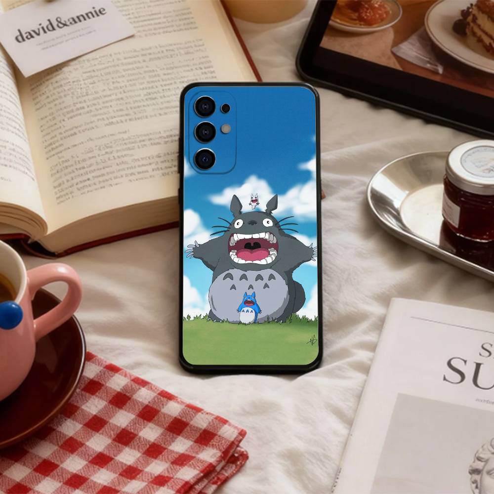 Милый Чехол Для Телефона Мой Сосед Тоторо-MNT Для Samsung S 25,24,23,22,30,21,10,9,Ultra,Plus,Lite,FE,4,5 G Мягкий Черный Чехол