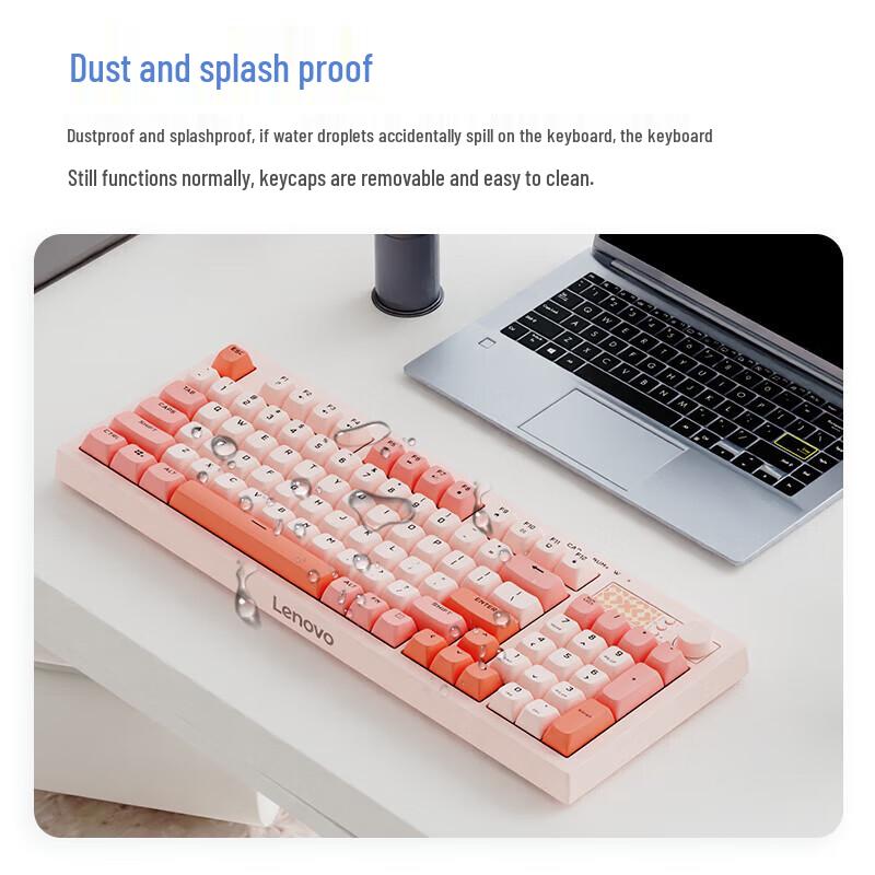 Lenovo K2 95-Key Wired Silent Membrane Keyboard