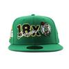 [New Era] Cap 9FIFTY Snapback Boston Celtics 18X NBA CHAMPIONS MOST IN HISTORY SNAPBACK CAP KELLY GREEN BOSTON CELTICS (Boston Celtics (BOSTON
