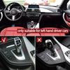 Автомобильная центральная консоль с левым рулем, накладка на селектор переключения передач, ободок рычага трансмиссии для BMW 3 4 Серии F30 F31 F34 F35 F32 F33 F36