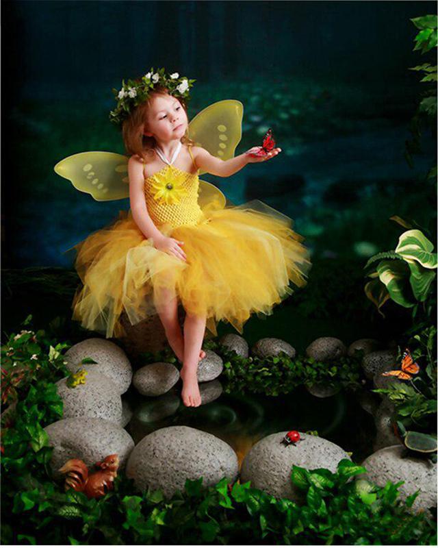 5D DIY Алмазная картина «Эльфы и ангелы», Новое поступление, Алмазная вышивка, цветок, вышивка крестиком, Алмазная мозаика, украшение для дома