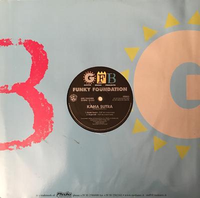 12-дюймовая пластинка FUNKY FOUNDATION - Kama Sutra GFB138 GFB Records 1997 Италия Танцевальная и Электронная Б/У