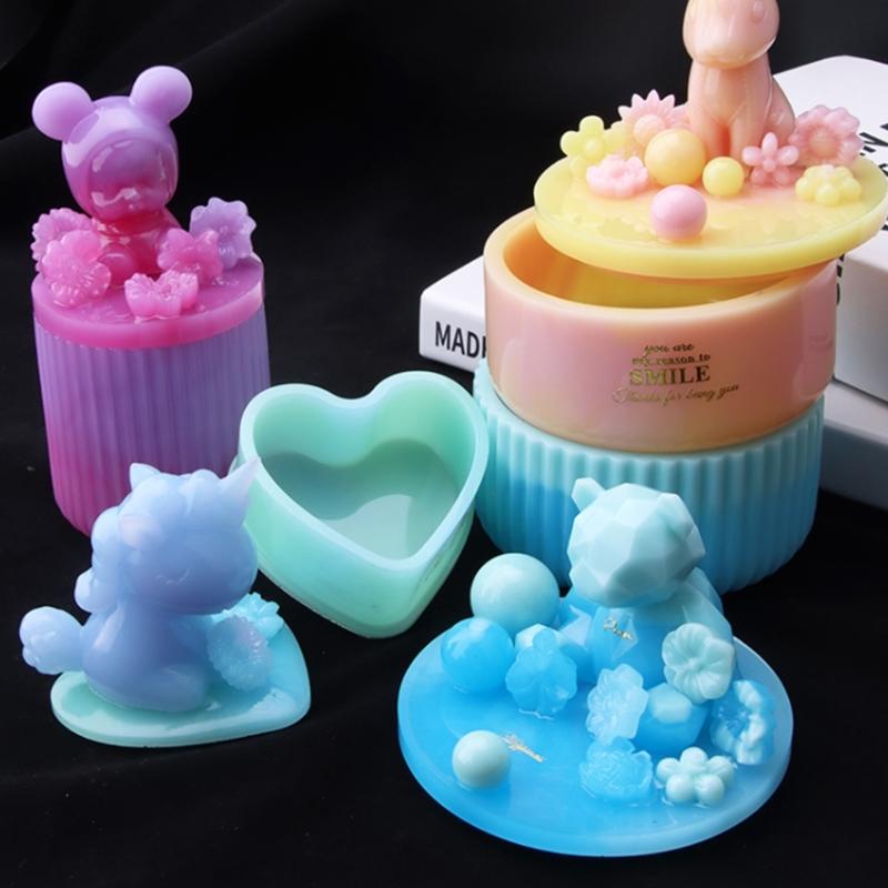 Форма для эпоксидной смолы, форма для брелока, силиконовая форма "Ромашка" для эпоксидной смолы, для подвески, брелока, ожерелья, серег, изготовления украшений