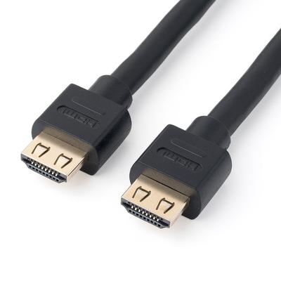 Sanwa Direct 500-HDMI012 HDMI-кабель 10 м со встроенным фиксатором, совместим с Full HD 3D, Черный