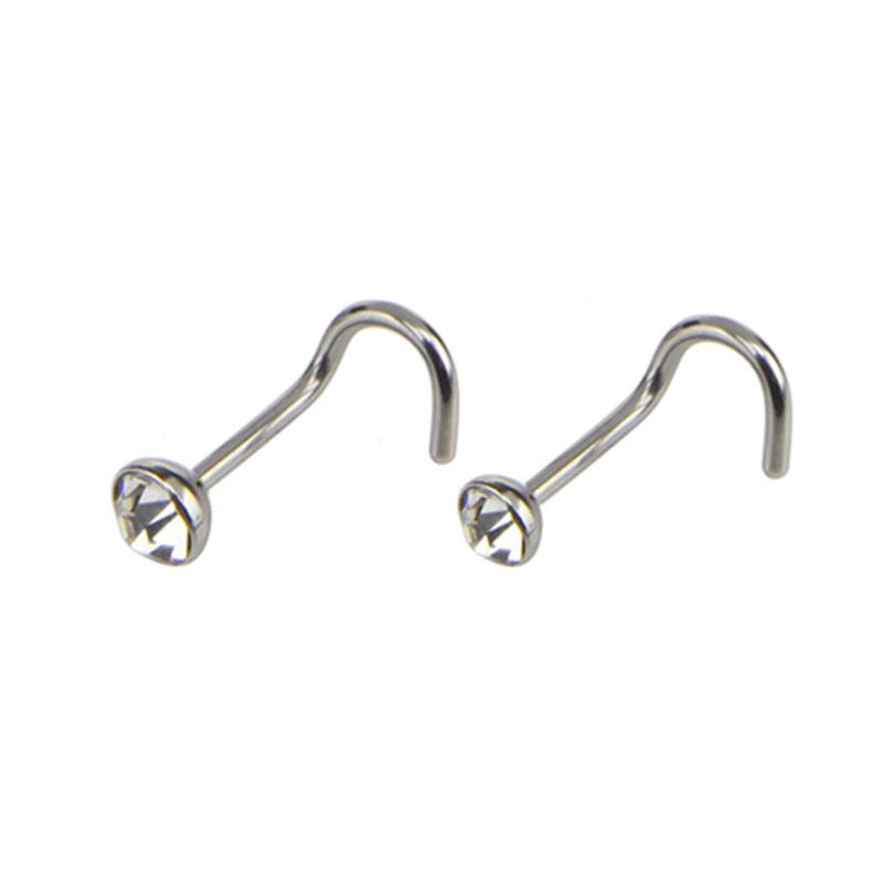 Пирсинг для носа 21 шт. Нержавеющая сталь