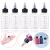 Container Squeezable Transparent Tattoo Ink Bottles Makeup Tools Refillable Bottles Dropper Bottles