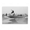 Плакаты о скейтбординге, экстремальных видах спорта, черно-белые фото, холст, картина, настенные художественные фотографии, декор комнаты, скейтборд, подарок для любовника