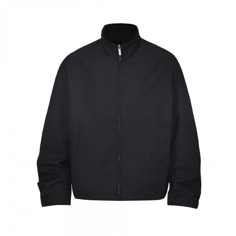 Mens Oversized Cotton Barn Jacket Casual Short Coat Streetwear Fall