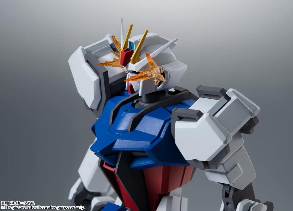 TAMASHII NATIONS ROBOT Spirits Mobile Suit Gundam SEED Strike Gundam 125 мм окрашенная подвижная фигурка GAT-X105 ver. АНИМЕ. (Версия для перепродажи) Прибл.