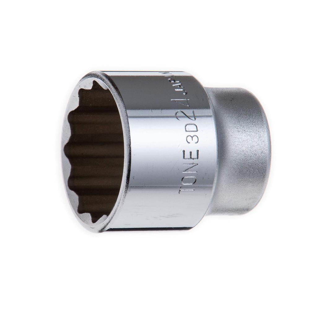 TONE Socket Drive Angle Width Across Flats 24mm (12-sided) 3D-24 9.5mm (3/8")