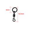 500 Piece in Bulk Carp Fishing Swivels Snaps Round Quick Change Ring Swivels Fishing Accessories AE009