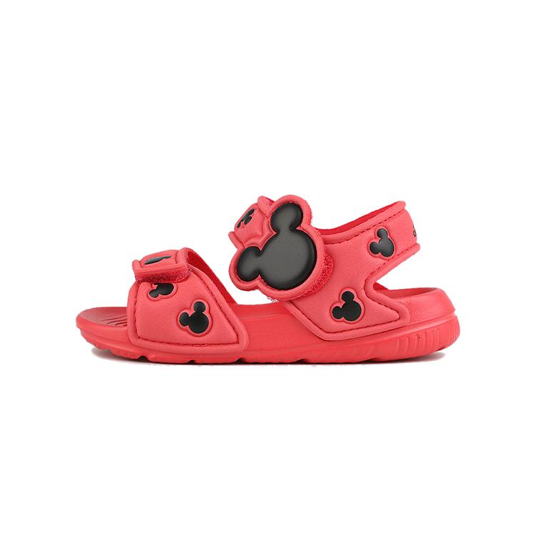 Disney x Adidas Altaswim Нескользящие Устойчивые к истиранию Низкие детские и малышовые кроссовки Красные для младенцев и малышей BA9304