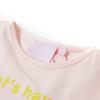 T-shirt pour enfants rose pâle 92/104/116/128/140