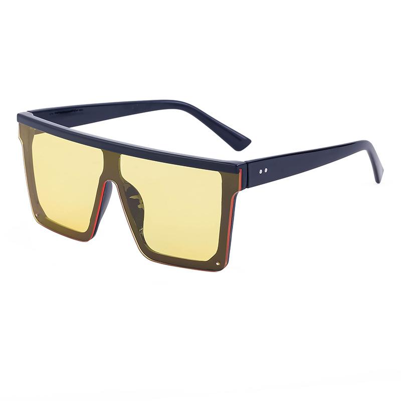 Солнцезащитные очки с цельными линзами Солнцезащитные очки Женские очки с большой квадратной оправой Солнцезащитные очки