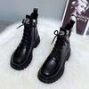 Martin Boots Women's Small British Style 2025 New Autumn Versatile Explosion Knight Boots Thick-soled Thin Short Boots