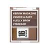 16BRAND Brow Magazine Палитра для бровей 3-секундная #03 Иссиня-черный 3,6 г