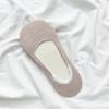 Women's Low Cut Summer Invisible Solid Color Boat Socks Thin Non-slip Socks