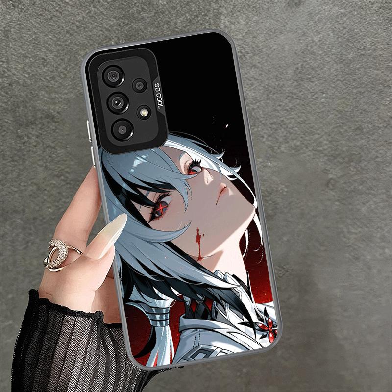 Genshin Impact Арлекино Мягкий чехол для телефона для Samsung A17 A16 A15 A14 A13 A57 A56 A55 A54 A53 A37 A36 A35 A34 A33 A26 A25 A24 A2