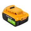 Batterie pour outils électriques - Green Cell - PTDW18V4 - 18V 4Ah - Li-Ion - Plastique durable