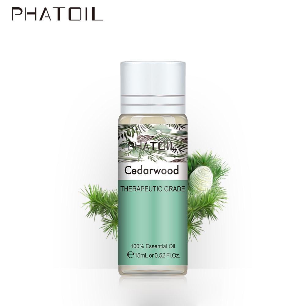PHATOIL Эфирное масло кедра освежитель воздуха/ релакс 5мл/10мл/15 мл/30мл/100 мл