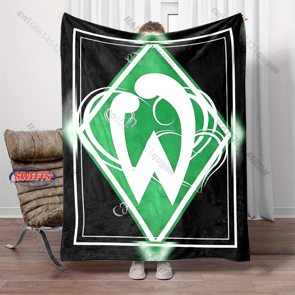 New Arrive! Soccer Sports Theme Blanket, Bedroom LivingRoom Sofa Office Nap Travel Campers Shawl Blanket, Gifts for Male Friends