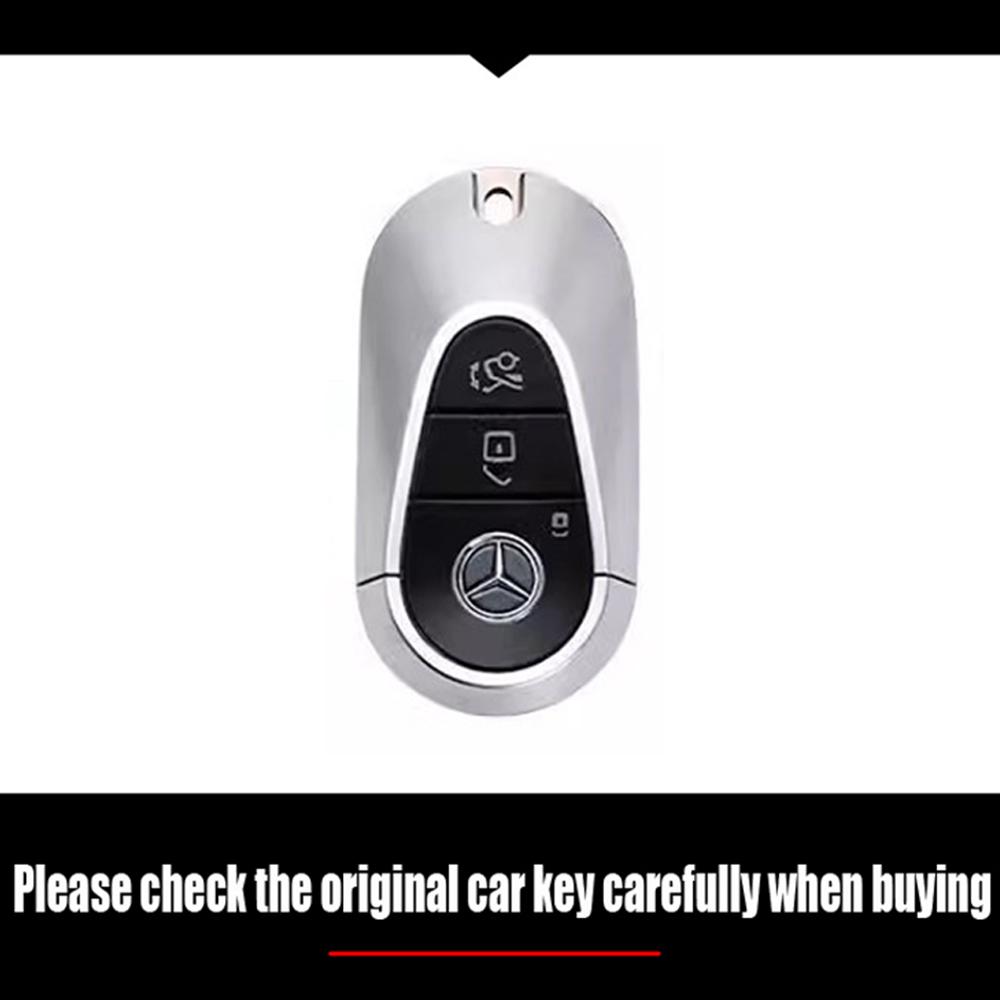 New Zinc Alloy Car Remote Key Case Cover for Mercedes Benz C S Class W206 W223 S350 C260 C300 S400 S450 S500 Fob Accessories